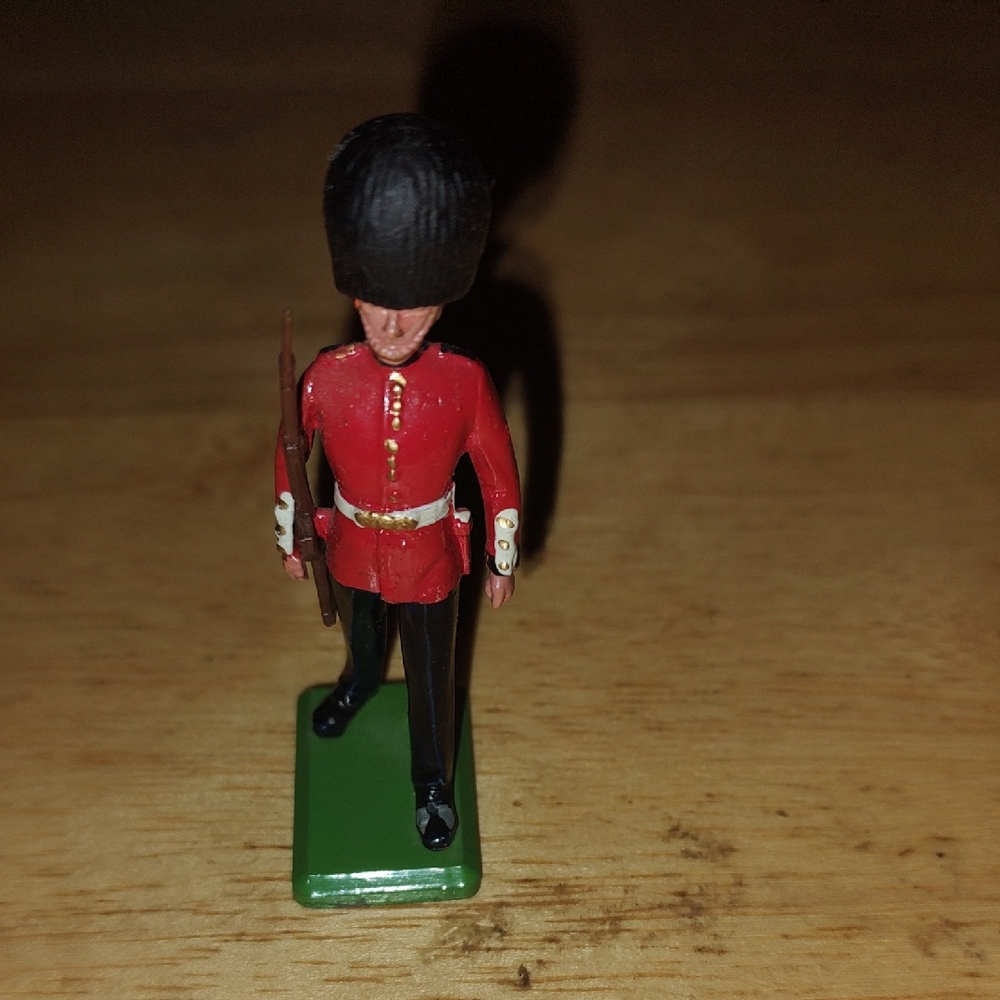 Toy Soldier Figurine - Red and Black.